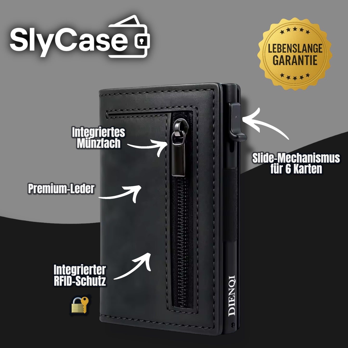 SlyCase Wallet - Alles dabei. Stilvoll organisiert.