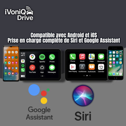 iVoniQ Drive – Adaptateur sans fil CarPlay et Android Auto