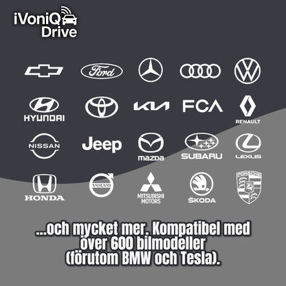 iVoniQ Drive – Trådlös frihet med CarPlay & Android Auto