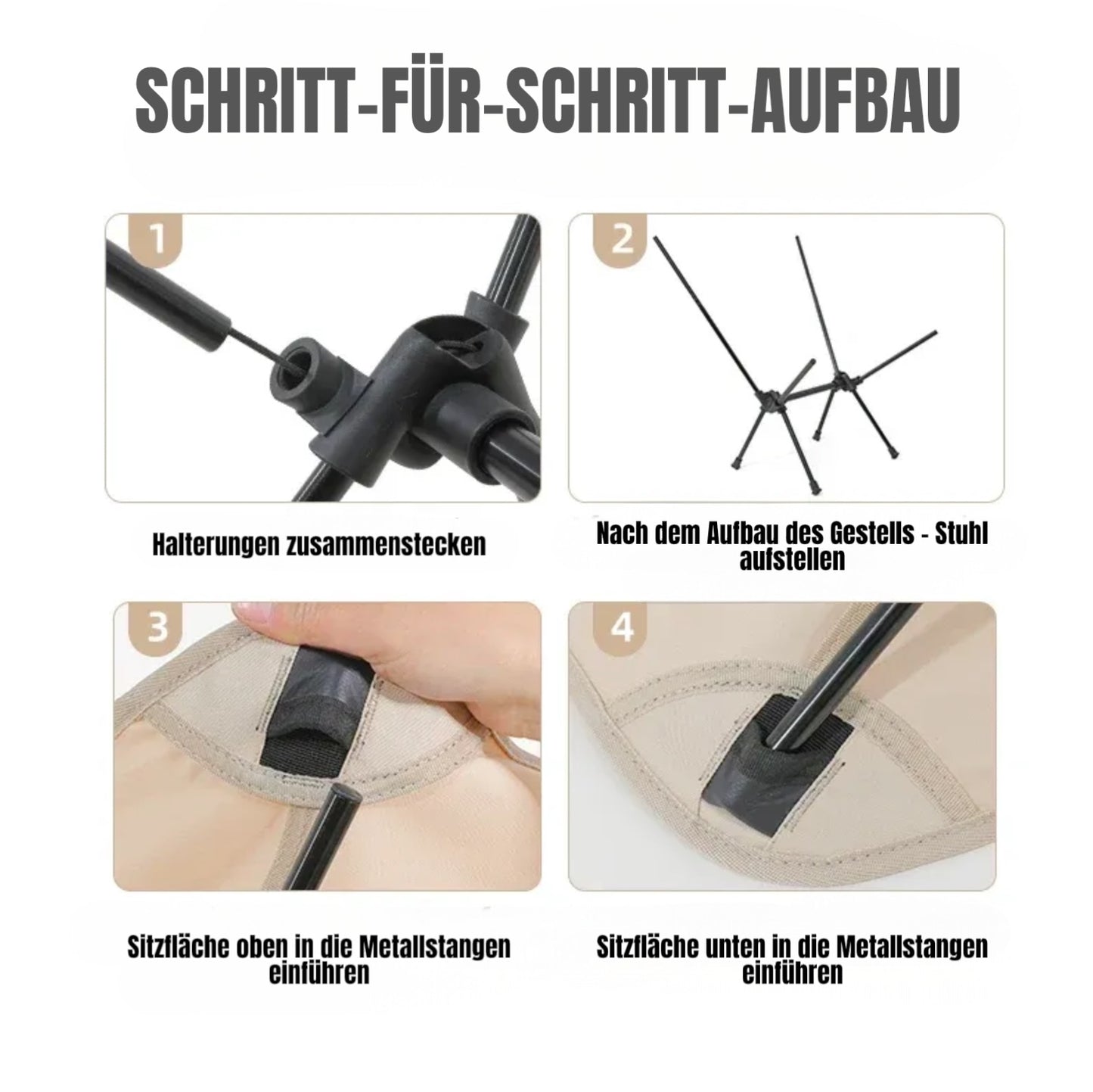CHAIROX - Faltbar. Stark. Überall.